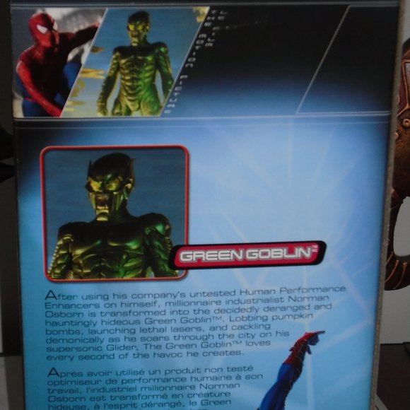 2001 TOY BIZ, SPIDER-MAN MOVIE, GREEN GOBLIN, DOLL/ACTION FIGURE, BRAND NEW!!!! - Picture 15 of 15